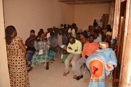 sensibilisation en cité de kirumba